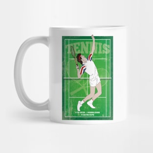 McEnroe Tennis Player Hero Vintage Mug